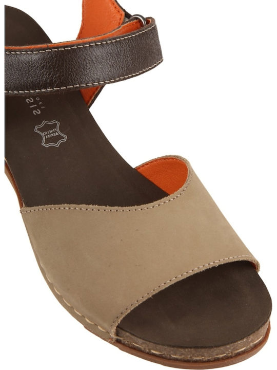 Women's Flat Sandals Brown
