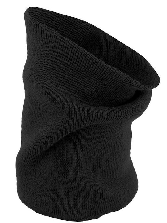 Men's Black Neck Scarf