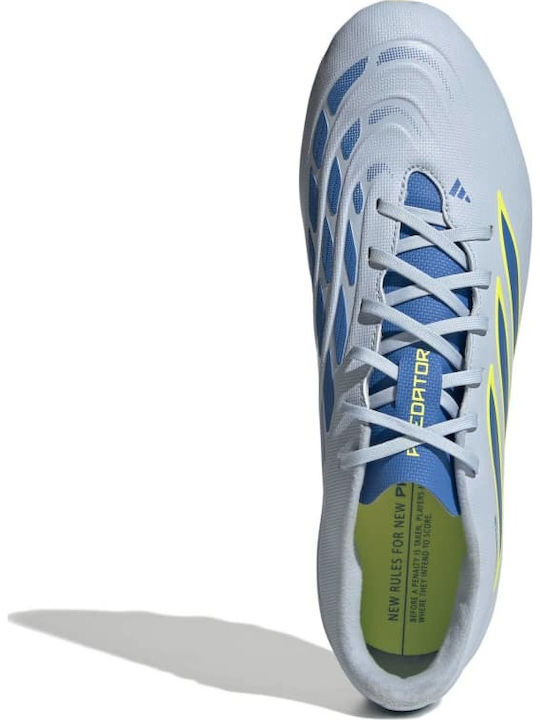 adidas Predator Club Ποδοσφαιρικά Παπούτσια με Τάπες Γκρι
