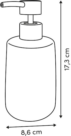 5Five Dispenser Κεραμικό Κίτρινο 400ml