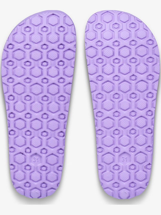 Kids' Flip Flops Purple Kattie