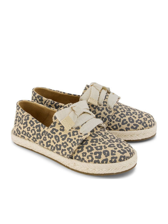 Kids Espadrilles with Laces White