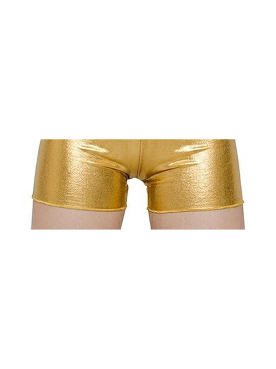 Kinder-Tanzbekleidung Shorts Gold Leggings