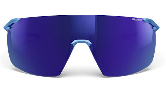 Julbo Fahrradbrillen Mit Braunen Rahmen Und Spiegel Linsen