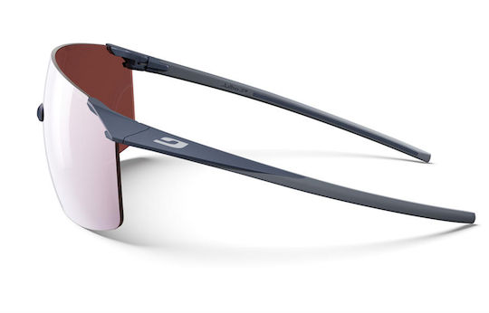 Julbo Γυαλιά Ποδηλασίας με Καφέ Σκελετό και Καθρέπτη Φακούς