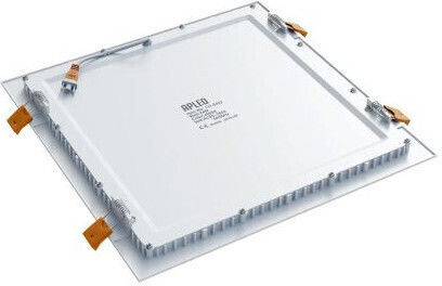 Lightplanet Panou LED Încastrat Pătrat 24W Cu Lumină Albă Rece 6500K