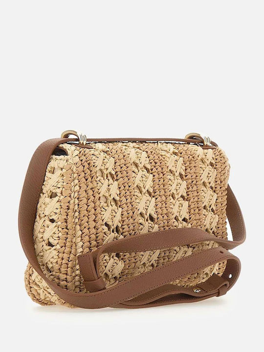 Beyond Straw Women's Shoulder Bag Beige