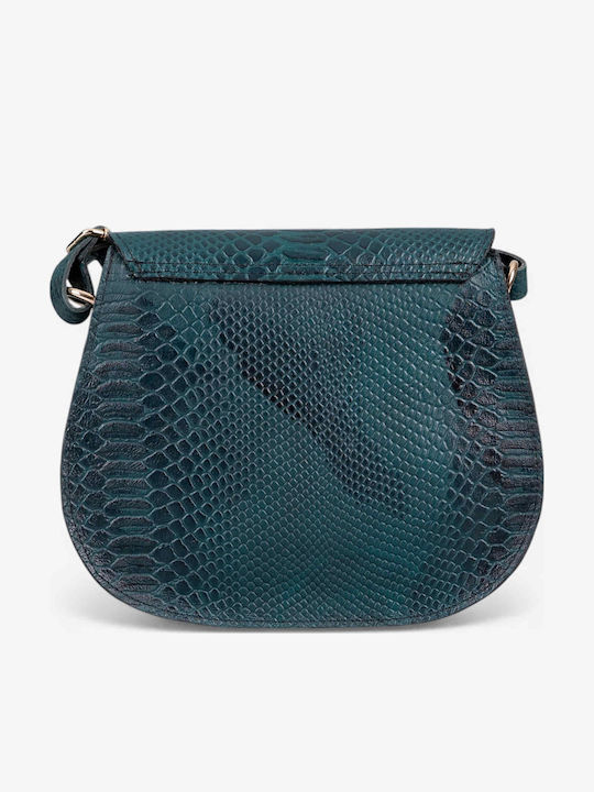Genuí Leather Damen Schultertasche Grüne