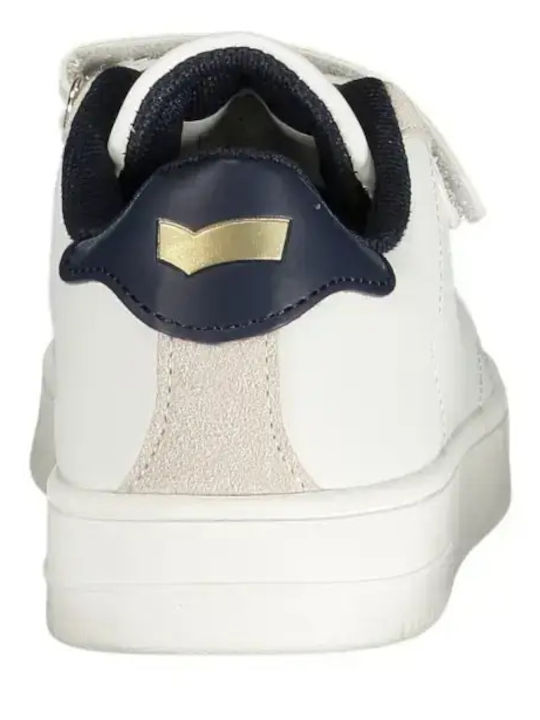 Παιδικά Sneakers με Σκρατς Λευκά