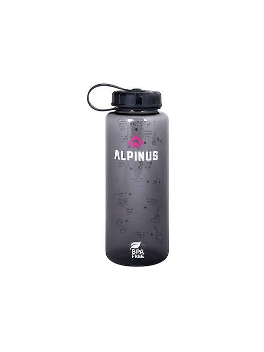 Alpinus Παγούρι 1000ml Μαύρο