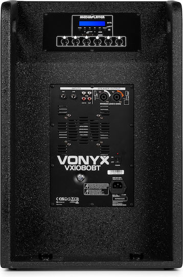 Vonyx VX1080BT 170.206 Pereche Autoamplificate Difuzor cu Woofer 15"