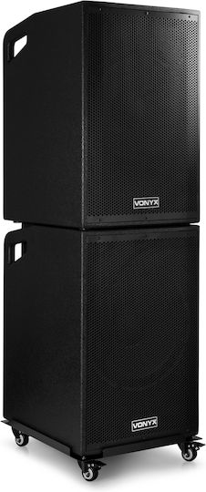 Vonyx VX1080BT 170.206 Pereche Autoamplificate Difuzor cu Woofer 15"