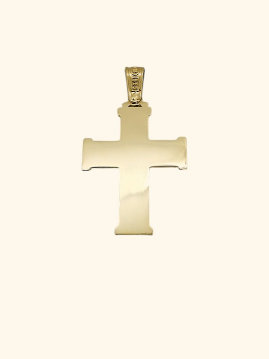 Kosmima1 Vergoldeter Kreuz 14K Ohne Kette