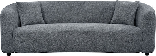 Nord Canapea Cu Trei Locuri Gri 230x96x75cm