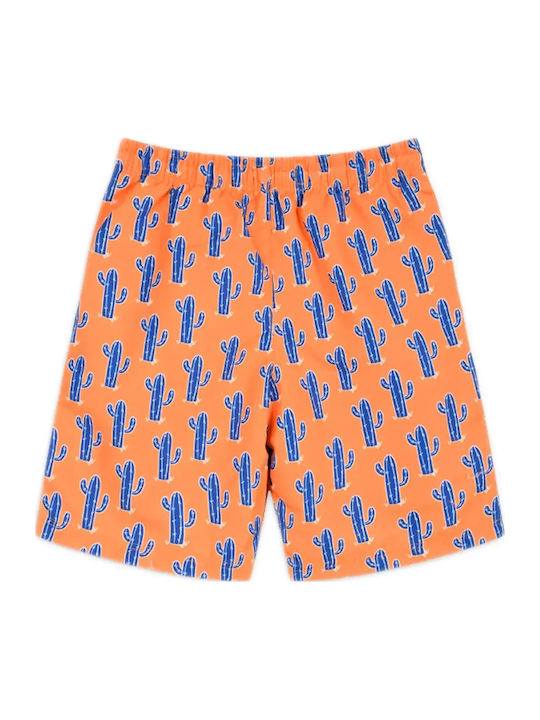 Energiers Cacti Kids Swimwear Swim Shorts Orange-Blue