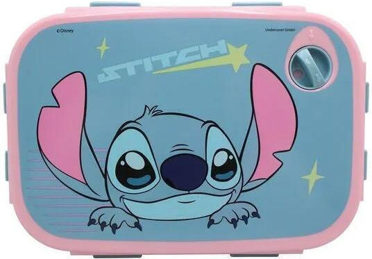 Gim Stitch Πλαστικό Παιδικό Δοχείο Φαγητού