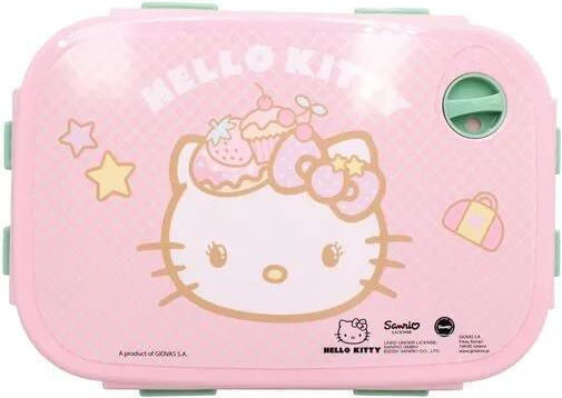 Gim Cutie de Prânz pentru Copii din Plastic Hello Kitty