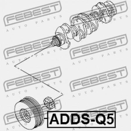 Audi A3 S3 Sportb Lim Qu Poliță Arbore Cotit 2004-2013 Rdw 06h105243g