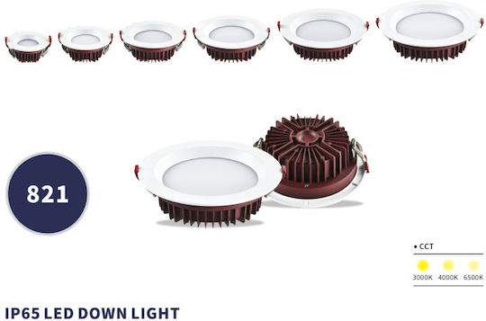 Lightplanet Φωτιστικό Πισίνας με Φυσικό Λευκό Φως 82112W4000K