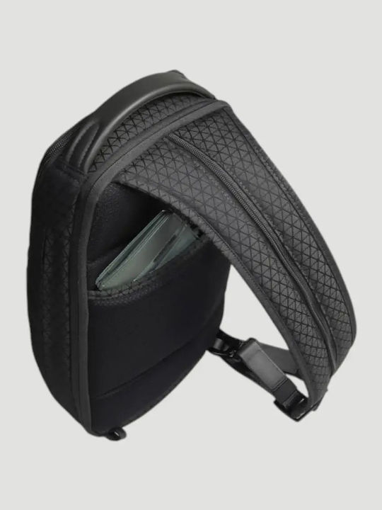 Männer Tasche Sling Schwarz