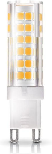 Lightplanet Becuri LED 9W Pentru Bază De Bec G9 Alb Natural 10 Bucăți