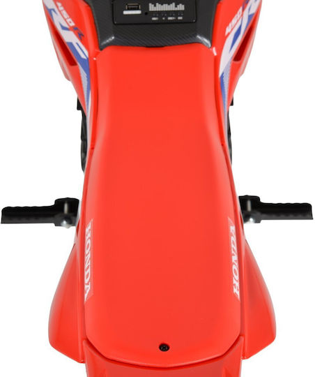 Kids Ride-On Motorbike Electric 12 Volt Red for 6+ Years