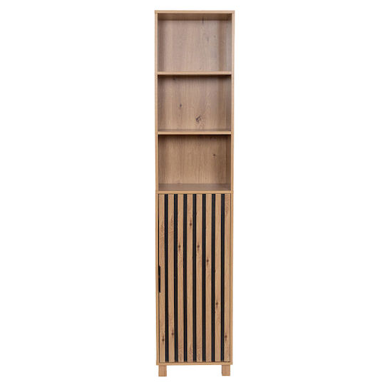 Eurocasa 9736 Floor Bathroom Column Cabinet 35x26x166cm Brown