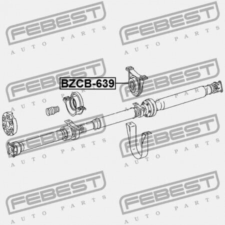 Στήριξη Άξονα Mercedes Benz Vito Viano 639 2003-2014 A6394100681