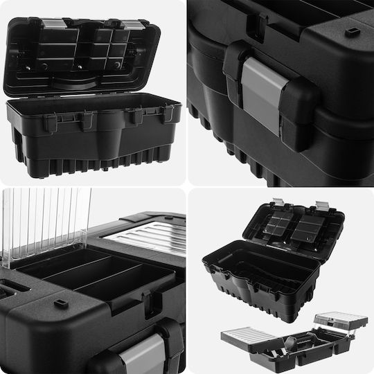 Kadax Pro Cutie de Unelte Manuală din Aluminiu