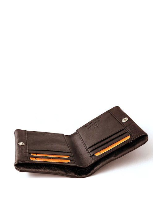 Leder Herrenbrieftasche Reise mit RFID Braun