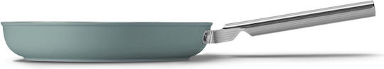 Smeg 50's Style Aluminum Pan with Ceramic Coating Emerald 28cm
