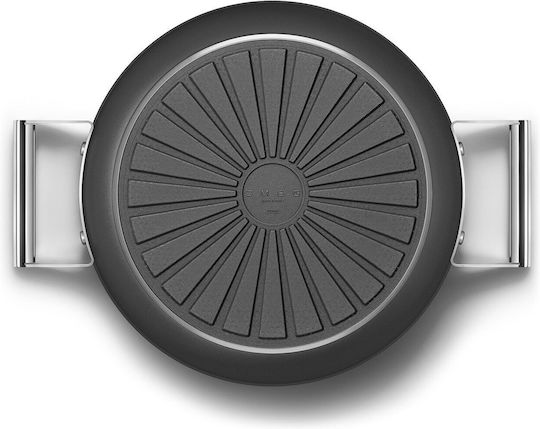 Smeg 50's Style Saute Pan from Aluminum with Lid with Ceramic Interior Coating 28cm