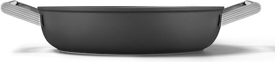Smeg 50's Style Saute Pan from Aluminum with Lid with Ceramic Interior Coating 28cm