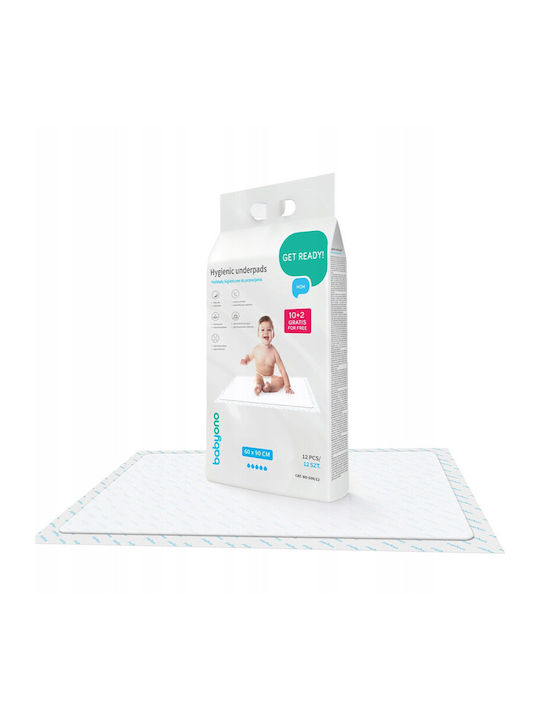 Babyono Σελτεδάκια μιας Χρήσης 60x90εκ. 12τμχ