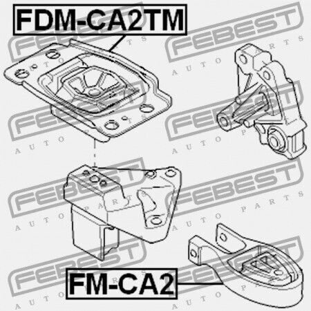 Μαξιλάρι Μετάδοσης Ford Mondeo Ca2 2007-2014 Eu 6g91-7m121-ac