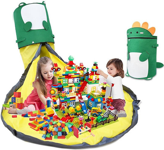 Alista Home Coș De Depozitare Pentru Copii Din Țesătură Verde 140x140cm