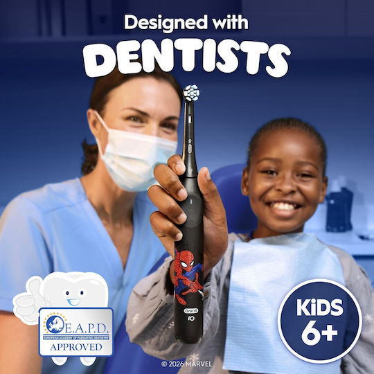Oral-B Ανταλλακτικό Ηλεκτρικής Οδοντόβουρτσας iO Kids Marvel Spiderman