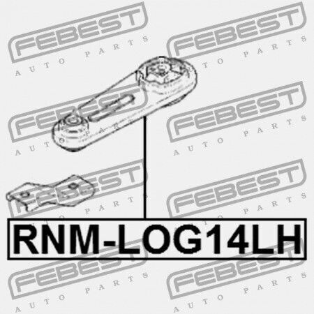 Αριστερό Μαξιλάρι Κινητήρα Renault Logan 2005-2013 8200014933