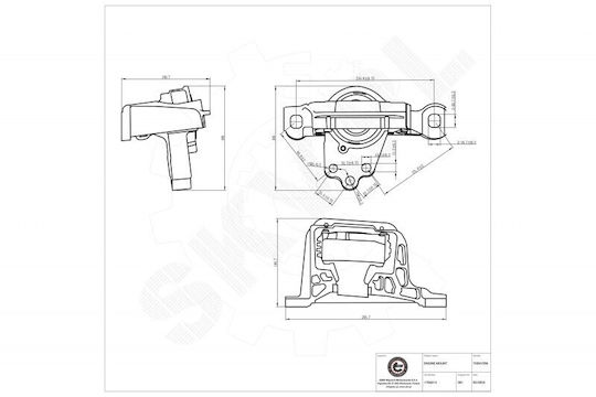 Δεξιό Στήριγμα Κινητήρα Ford C-max Ii Focus Iii Grand C-max Transit 1766314