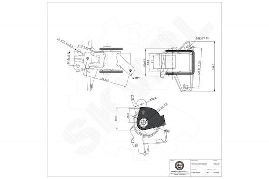 Αριστερό Στήριγμα Κιβωτίου Ταχυτήτων Hyundai Elantra Iii 218302d050