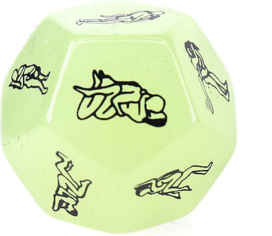Lucky Lovers Ερωτικό Παιχνίδι Ζαριών SMD-ZS-310-GREEN