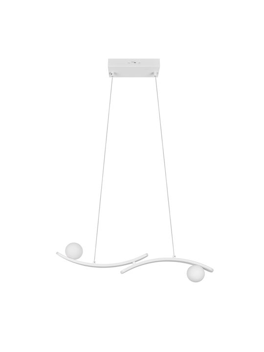Trio Lighting Napoli Lumini Suspendate Alb LED