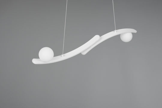 Trio Lighting Napoli Ceiling Light White LED