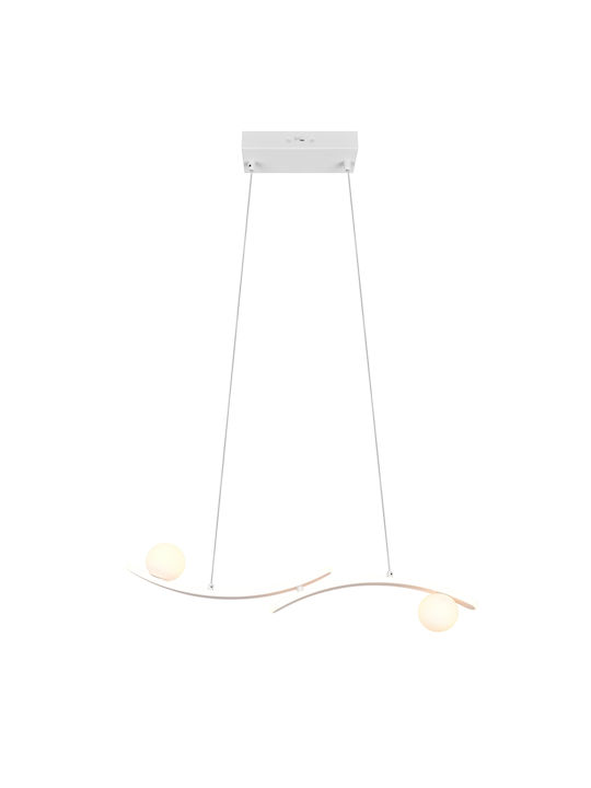 Trio Lighting Napoli Lumini Suspendate Alb LED