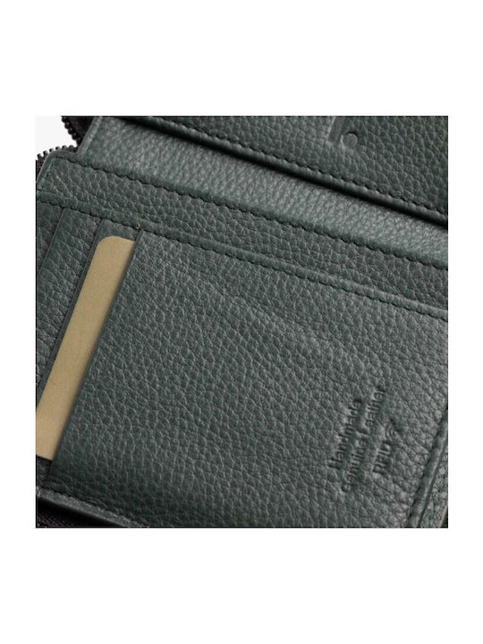 Leather Men's Travel Wallet Black