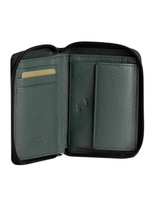 Leather Men's Travel Wallet Black