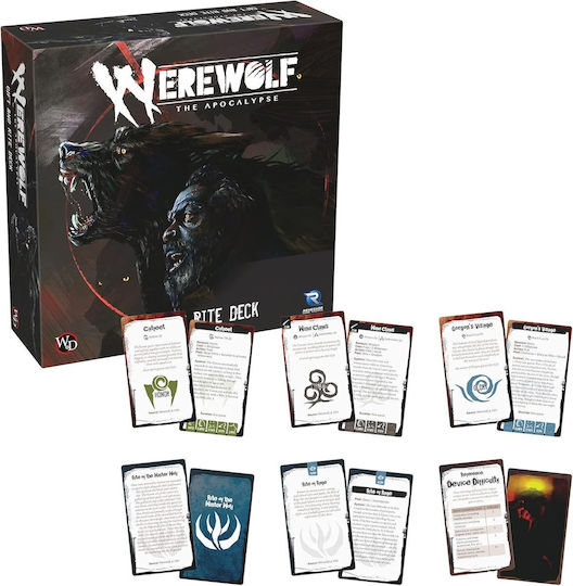 Renegade Game Studios Вълк Чудовище Апокалипсис Подаръчен И Ритуален Таро Комплект Карти За Бърза Справка Разширение