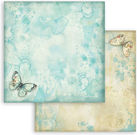 Χαρτιά Scrapbooking 10τεμ 20.3×20.3cm Stamperia Daisy Art Backgrounds