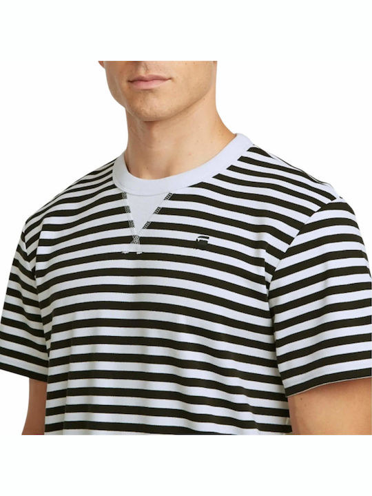 Nifous T-shirt Striped Black & White