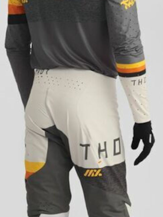 Thor Jersey League Racewear Sportmode Gray Charcoal Gray Polyester